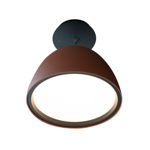PENDANT LIGHT PO545-350  TERRA RED