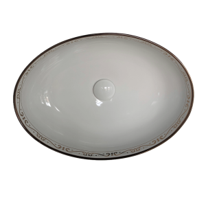 CERAMIC WHB ROSE GOLD PATTERN & BLACK