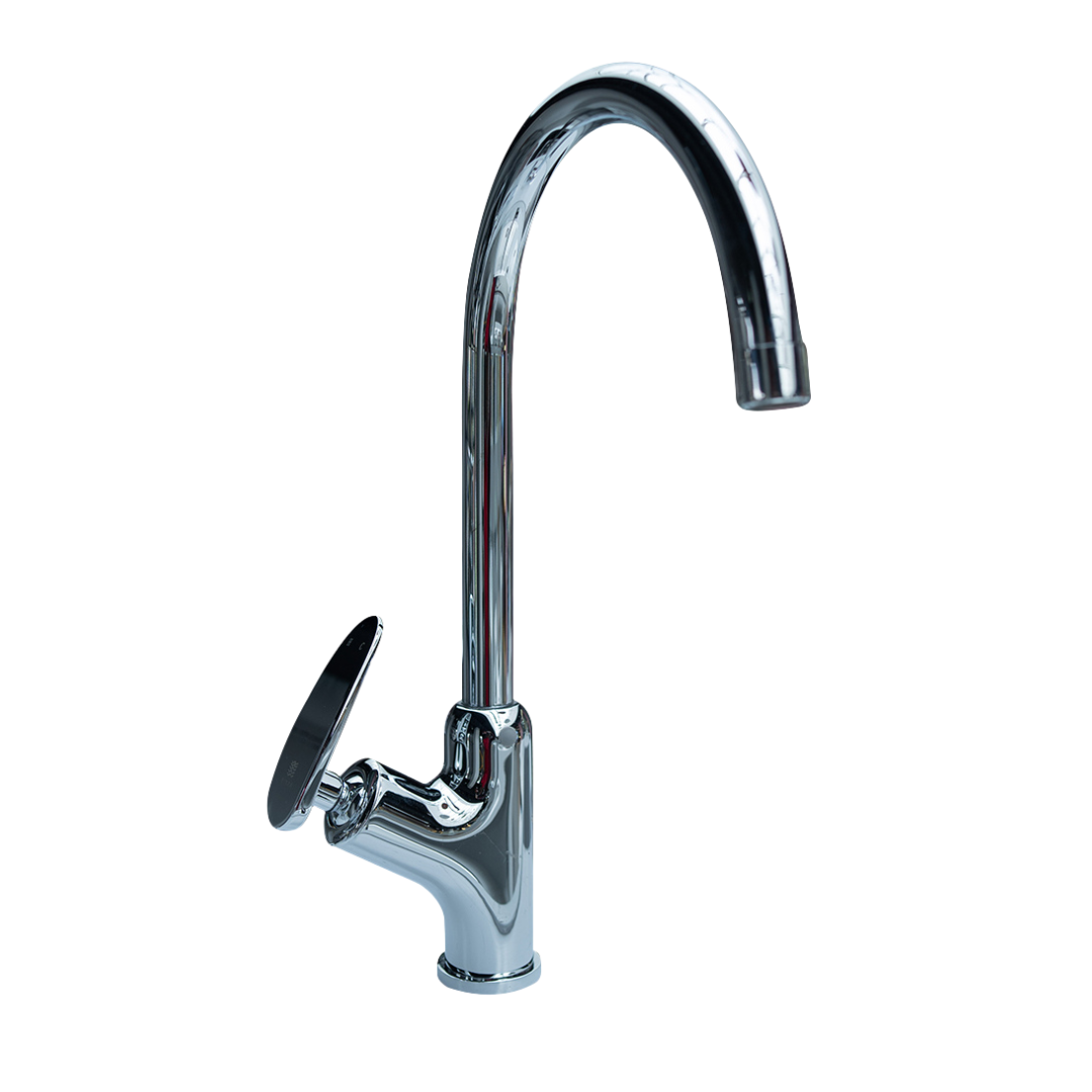 Chrome Single-Lever Kitchen Faucet 0000000761