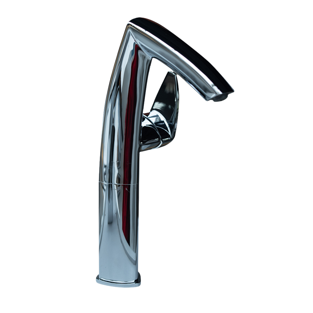 Chrome Single-Lever Tall Lavatory Faucet 0000000748