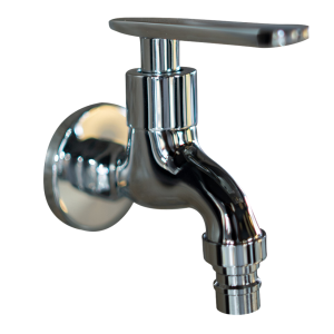 SINGLE COLD IN-WALL FAUCET-BRASS - IW155