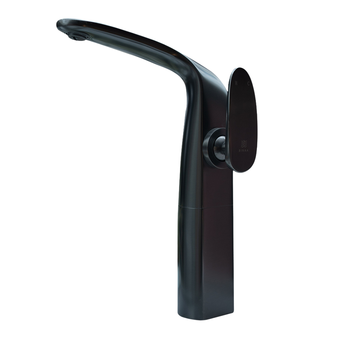Gun Metal Single-Lever Tall Lavatory Faucet Gug 0000000756
