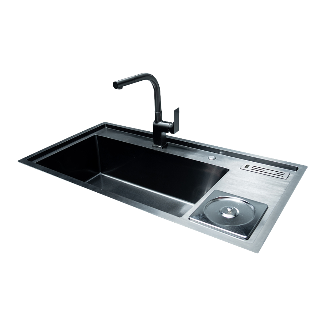 Satin Black Kitchen Sink 0000000972